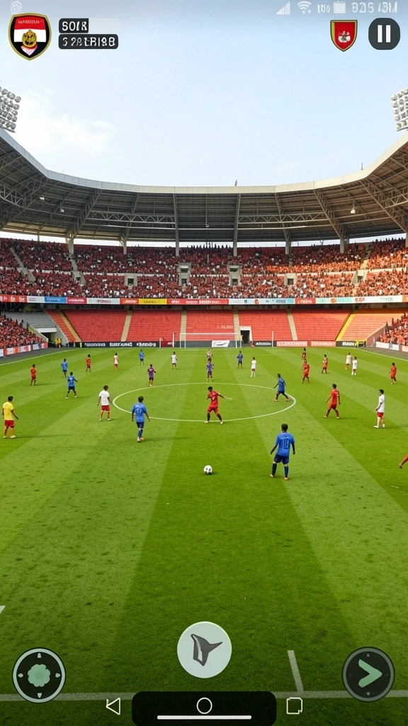 anoboy - Tampilan awal permainan yang menarik dan cerah.