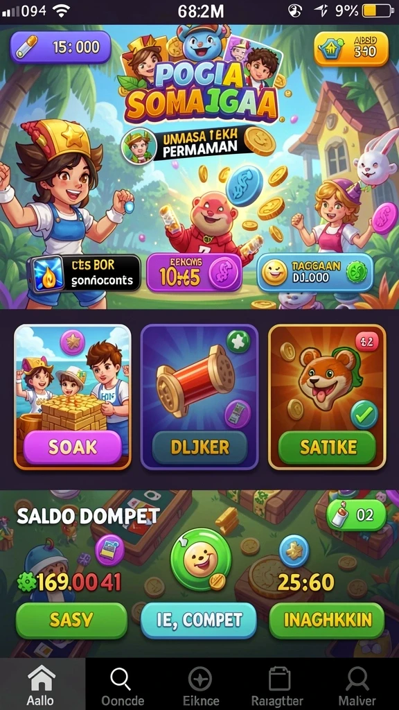 e88 - Momen menarik saat menyelesaikan level.