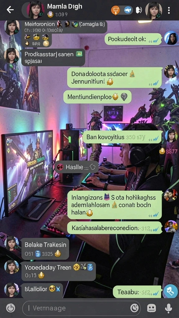 luckydf - Tampilan antarmuka yang ramah pengguna dan mudah dinavigasi.