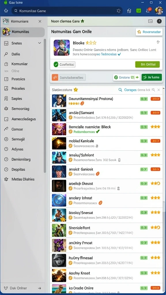 mintoto - Tampilan antarmuka yang ramping dan modern.