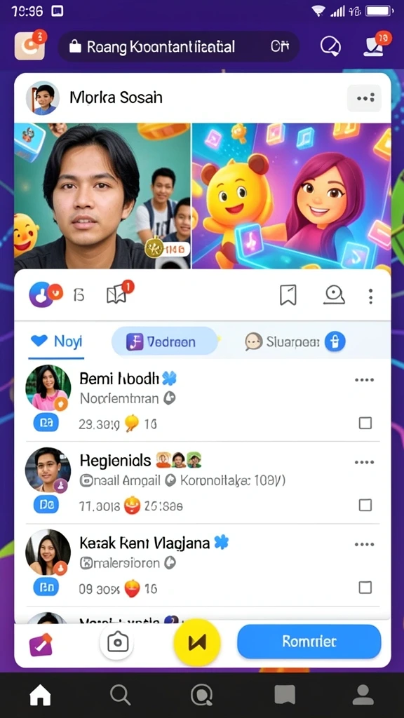 poros77 - Tampilan antarmuka yang intuitif dan ramah pengguna.